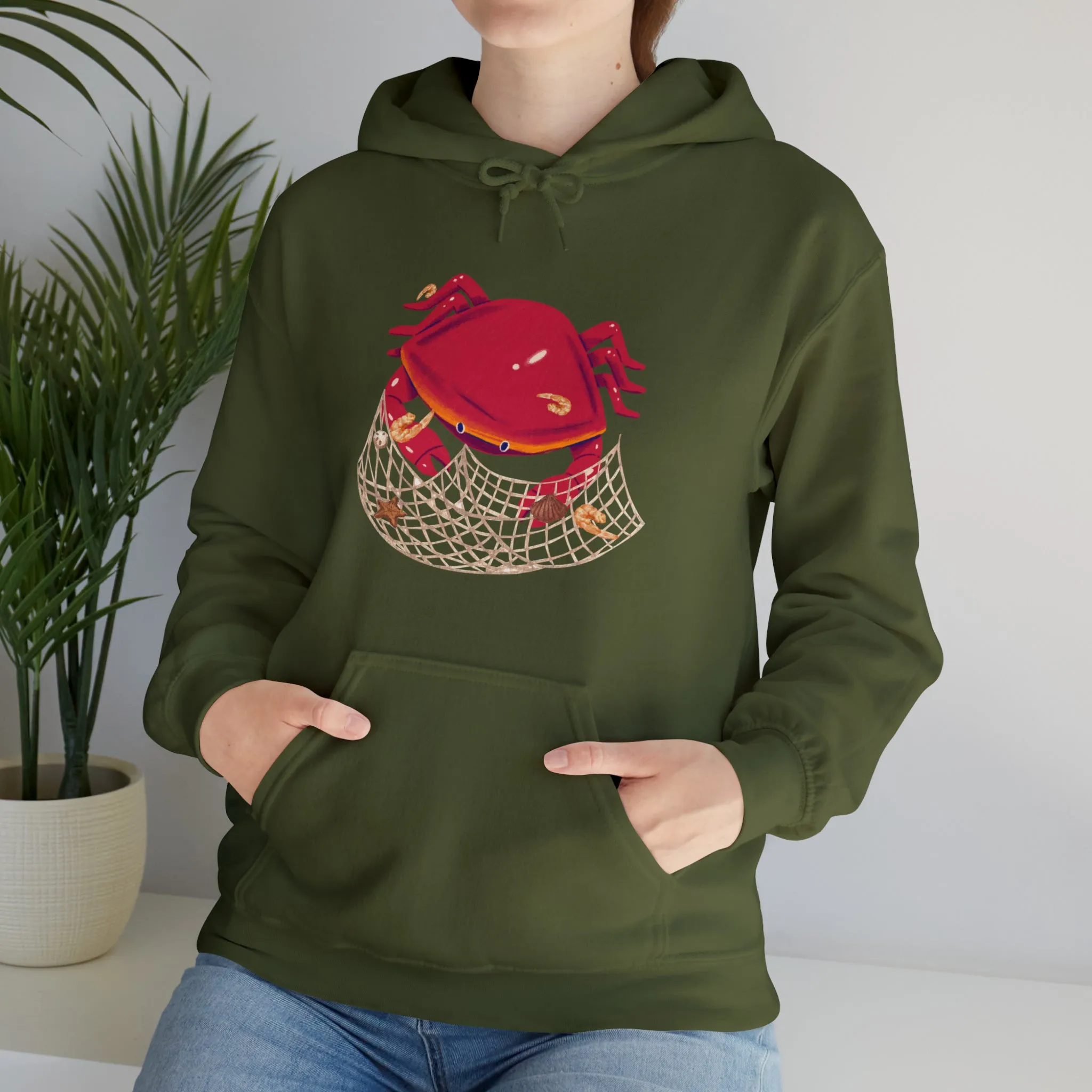 Red Crab Hoodie