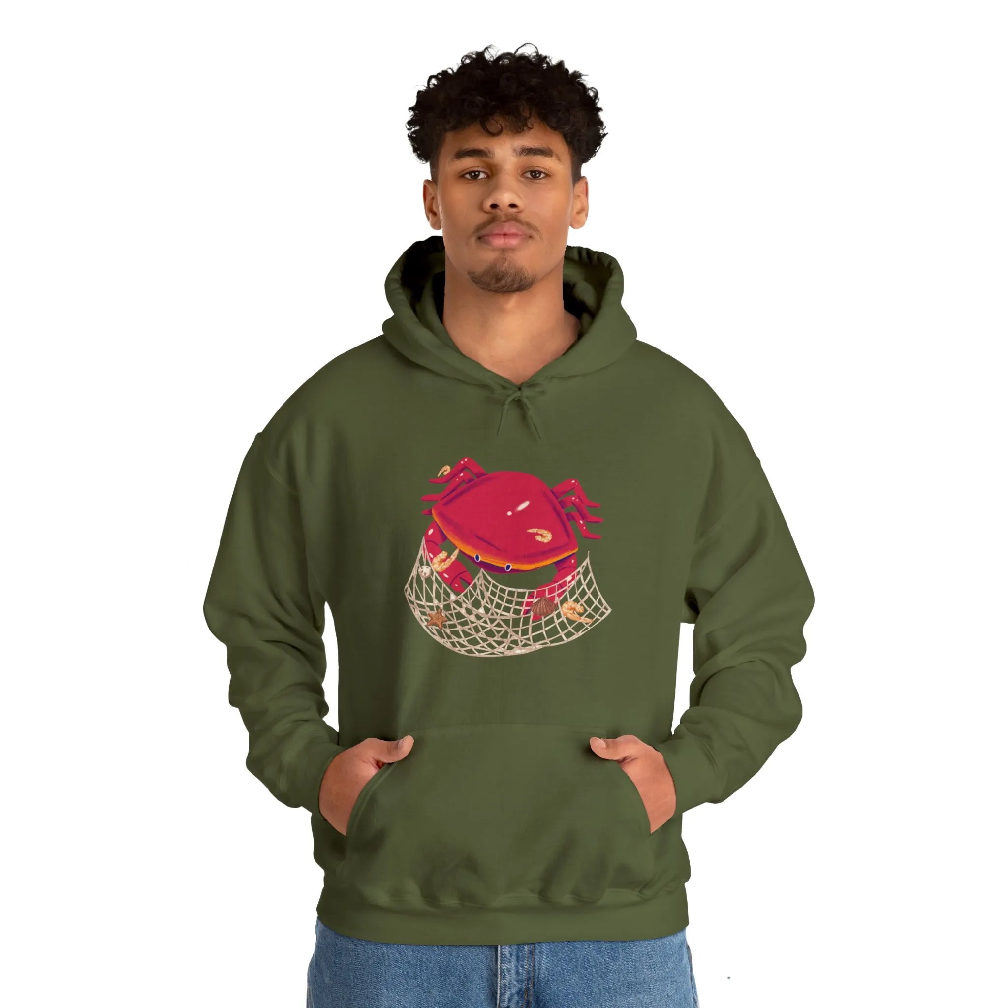 Red Crab Hoodie