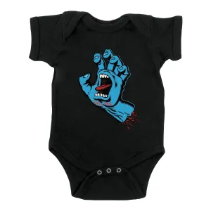 Santa Cruz Screaming Hand Baby One Piece - Black
