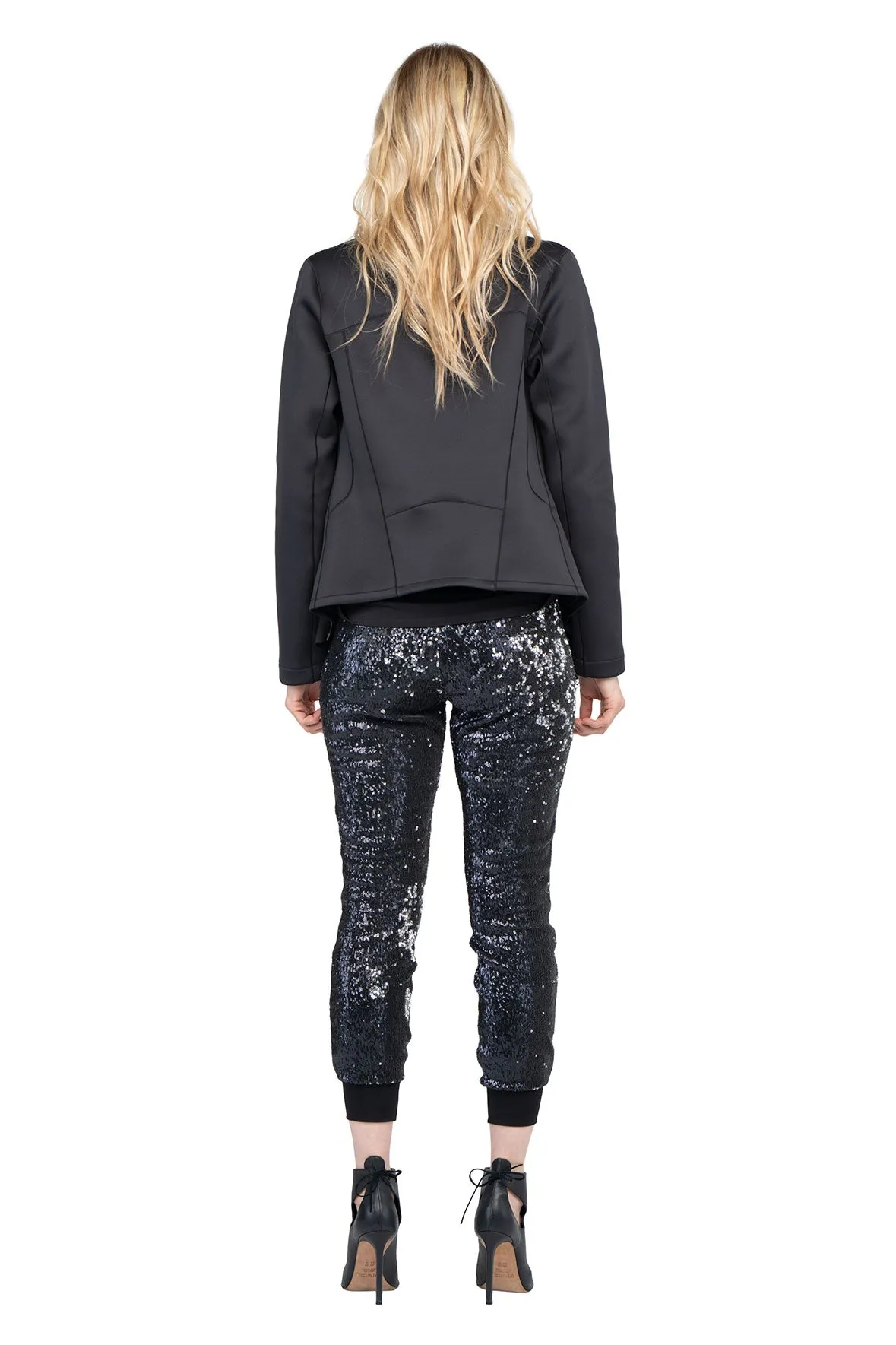 Single Layered Asymmetric Zip Jacket