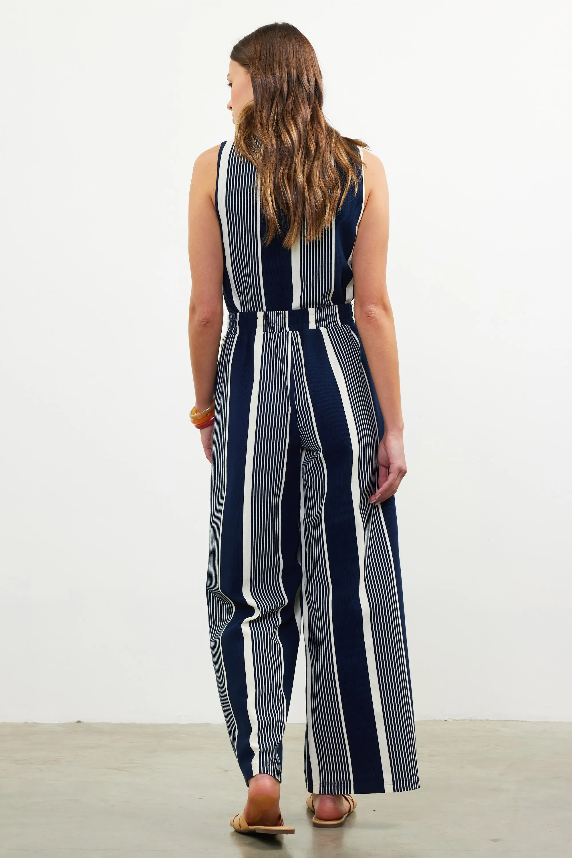 Skies Are Blue Variegated Stripe Knit Pants