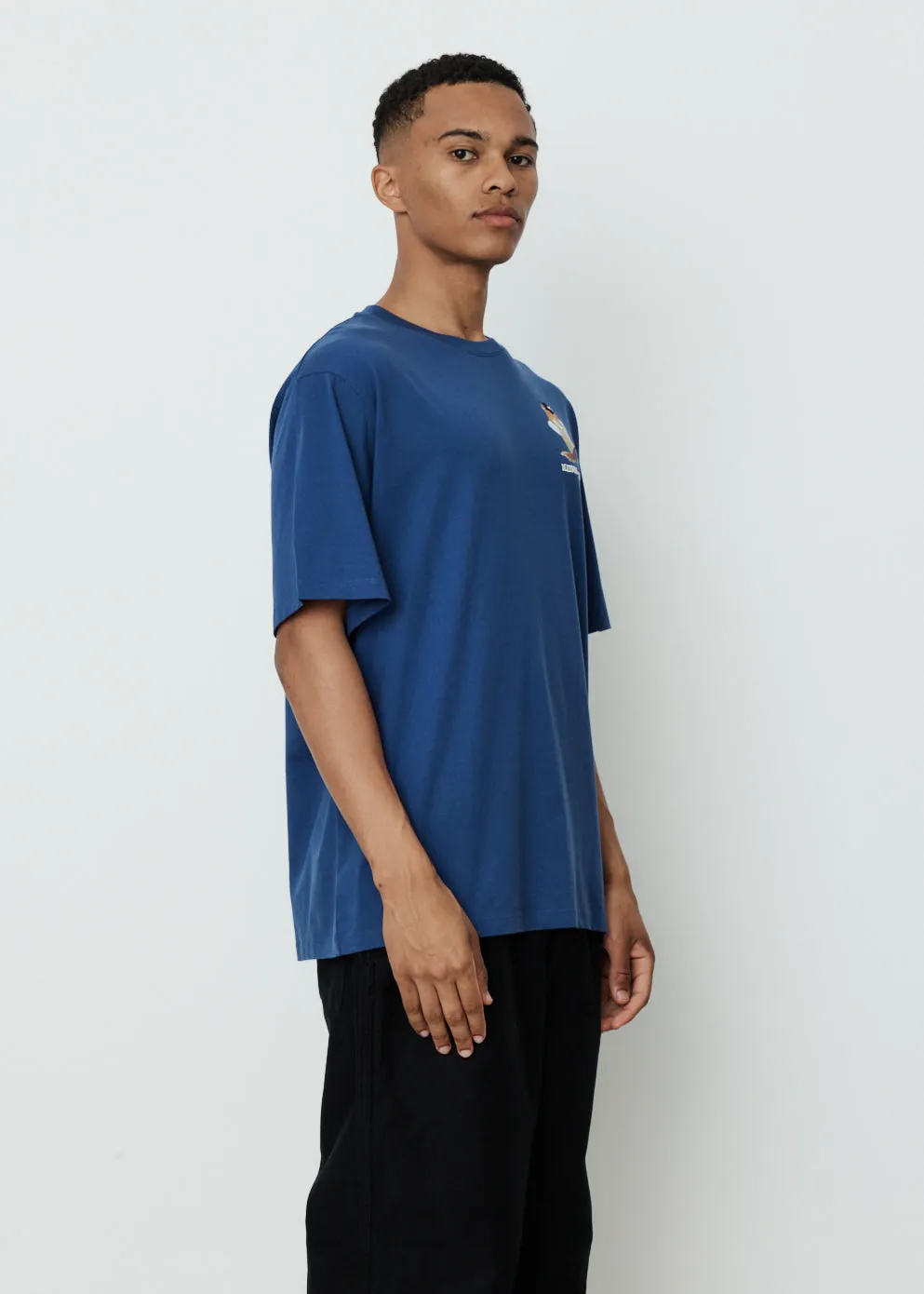 Small Dressed Fox Print Easy T-Shirt