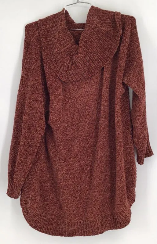 Soft Surroundings Women's Red Knitted Pullover Sweater - Size XL