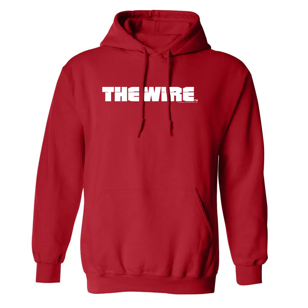 The Wire Logo Fleece Hooded Sweatshirt