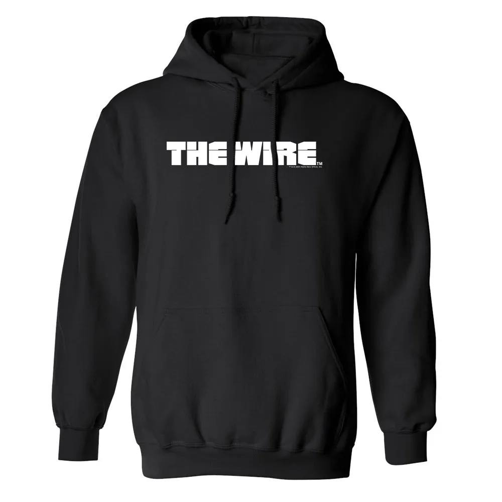 The Wire Logo Fleece Hooded Sweatshirt