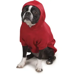 Tomato Red Basic Hoodie For Dogs