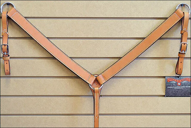 Ultra Lite Leather Tack Horse Horse Tack Breast Collar By Circle Y