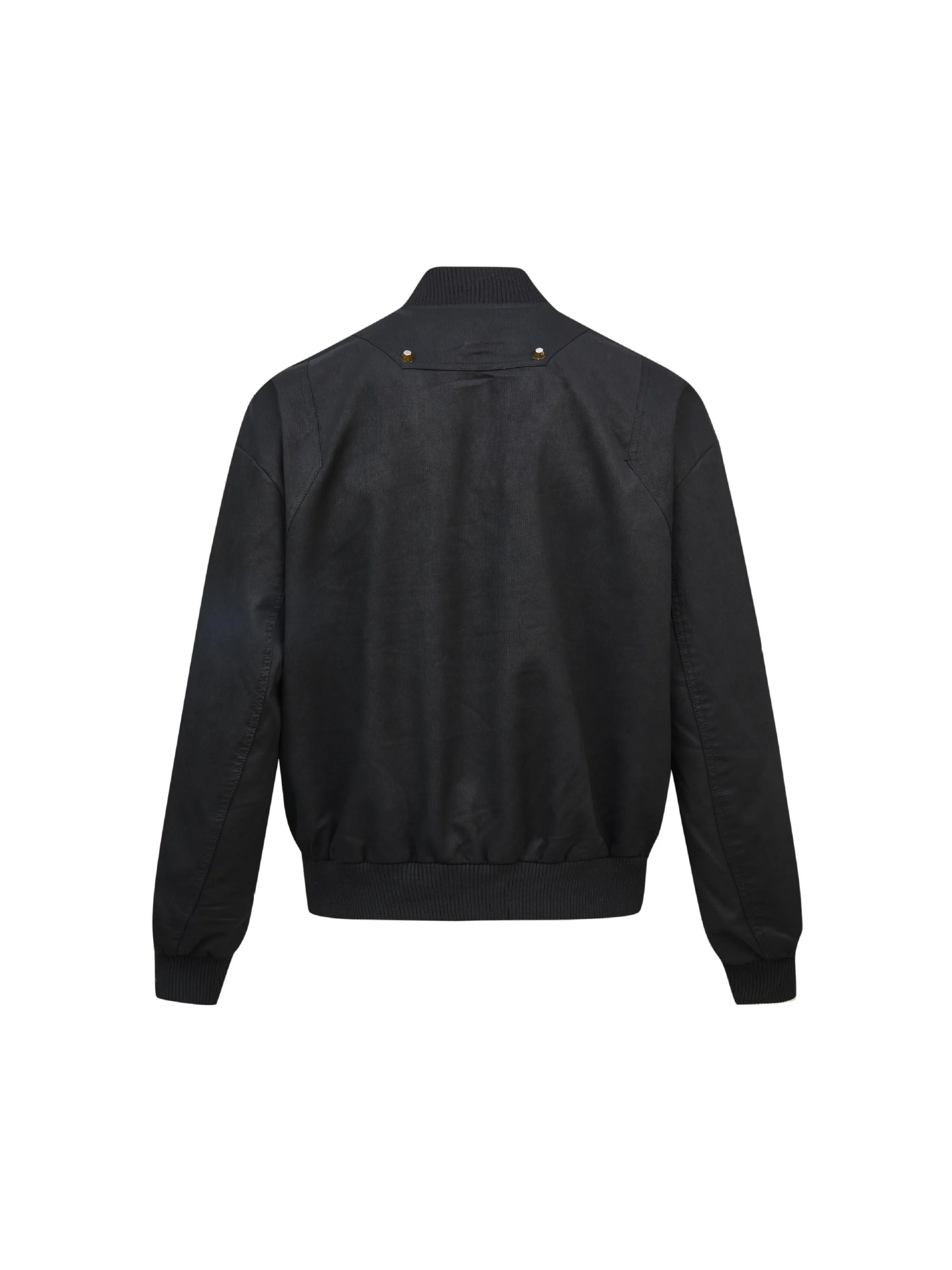 Vintage Layered Deconstructed Zip-up Jacket