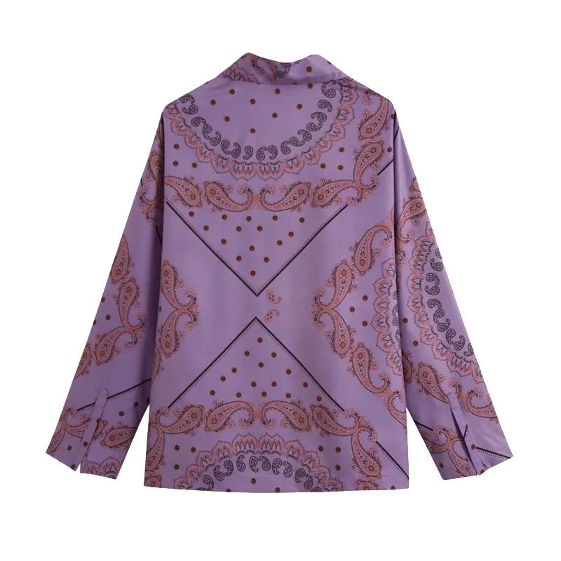 VINTAGE PRINT BLAZER