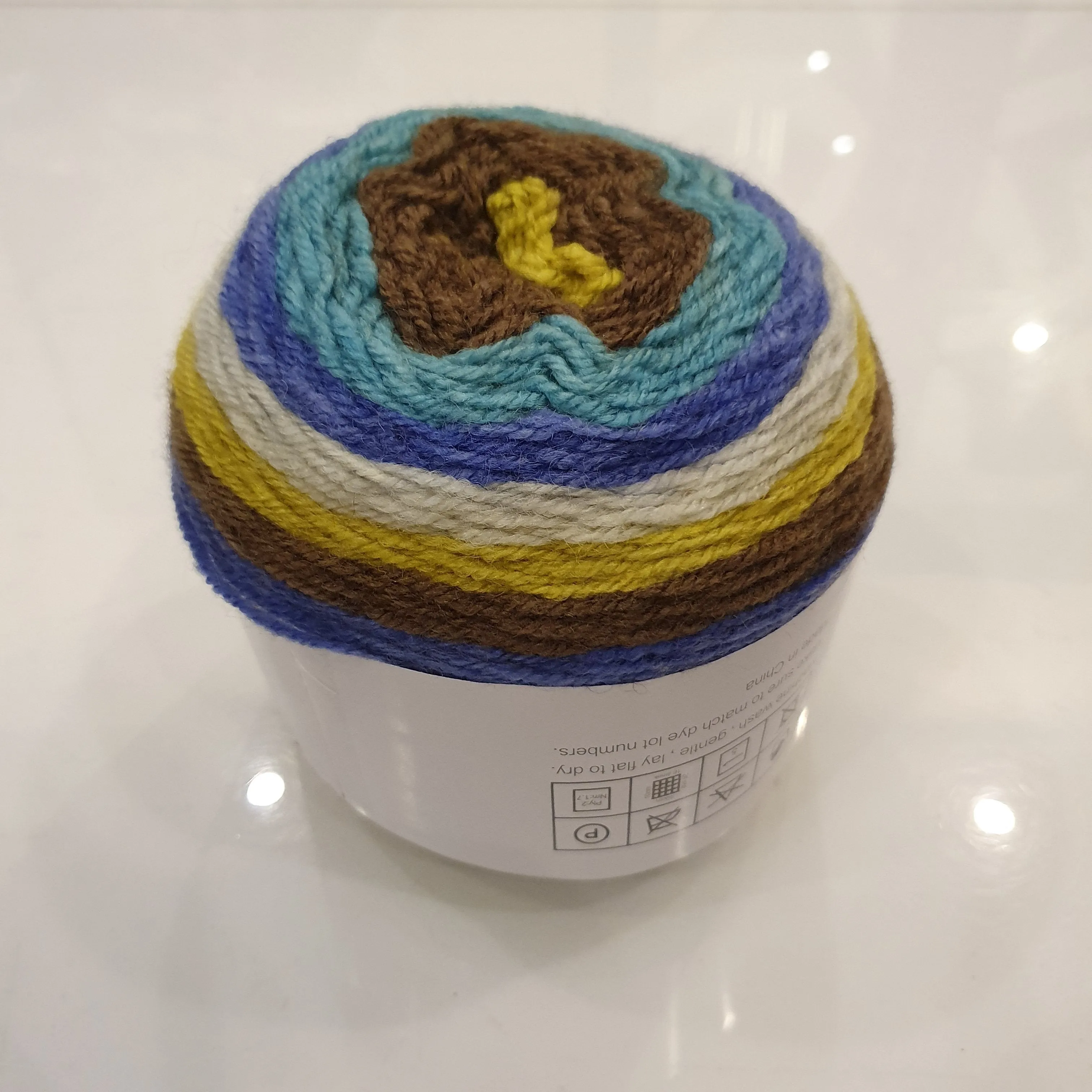 Yarn Cake - Self Striping Yarn