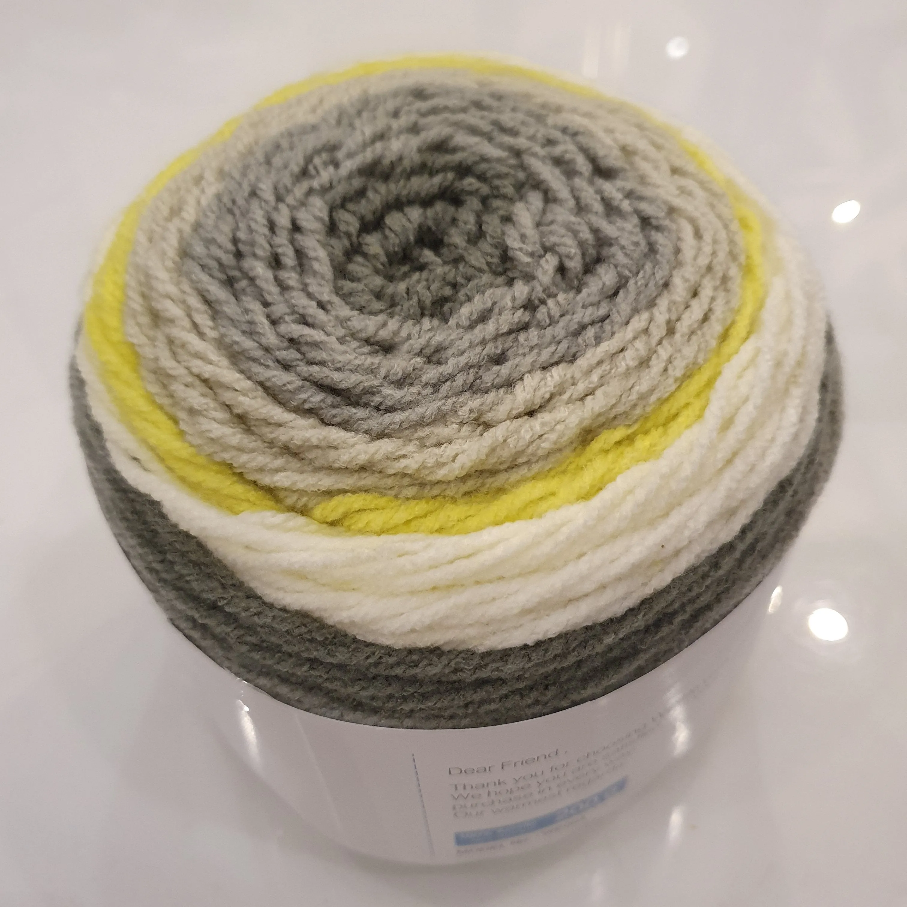 Yarn Cake - Self Striping Yarn