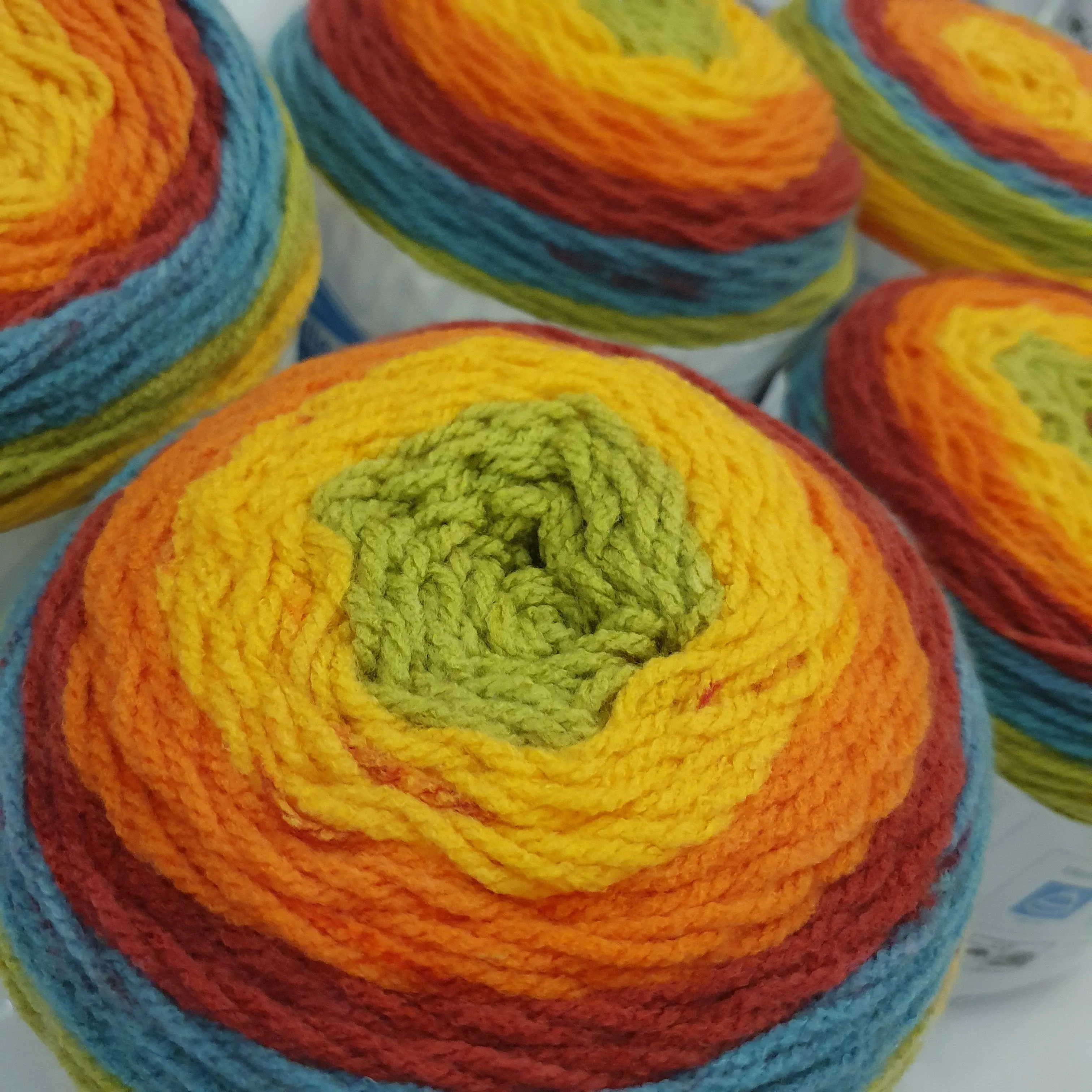 Yarn Cake - Self Striping Yarn
